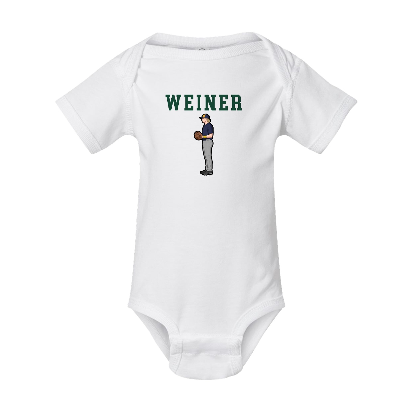 Baby Onesie — Shirsey in White