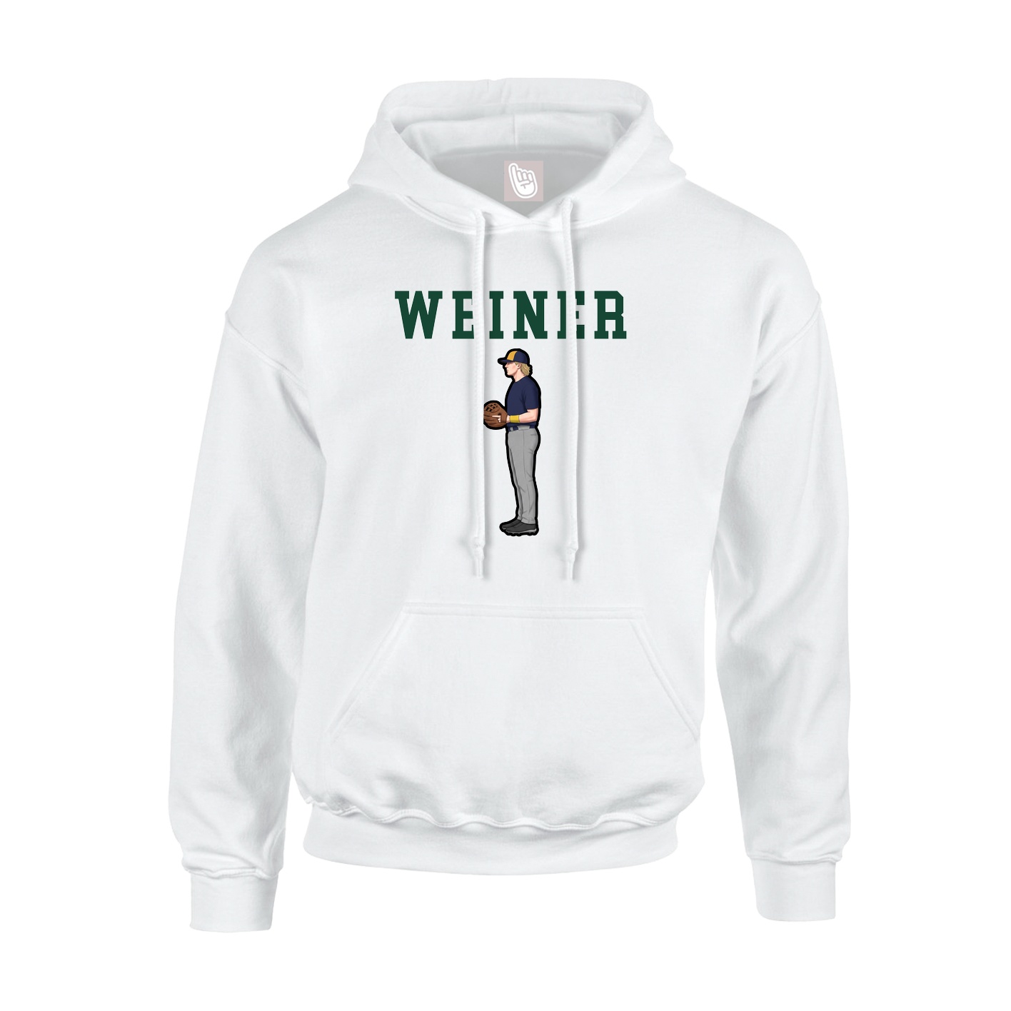 Youth Hoodie — Shirsey in White