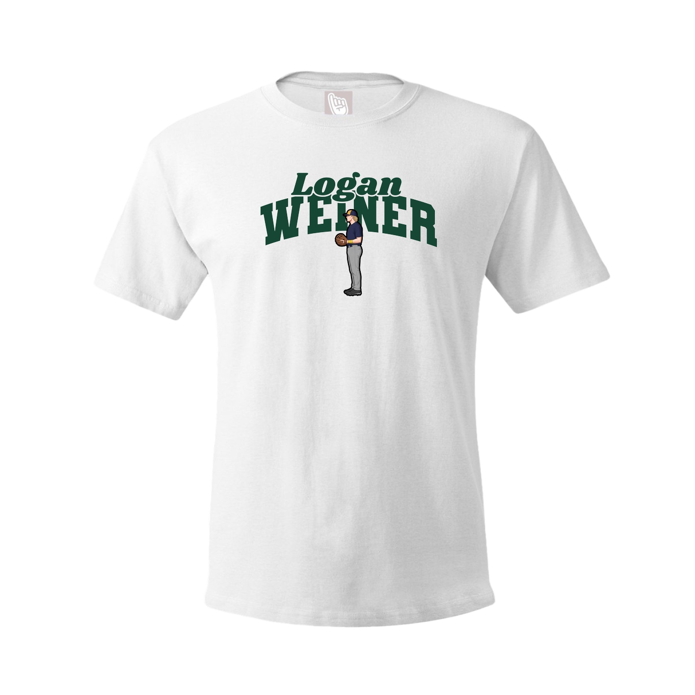 Tee — Signature Arch in White