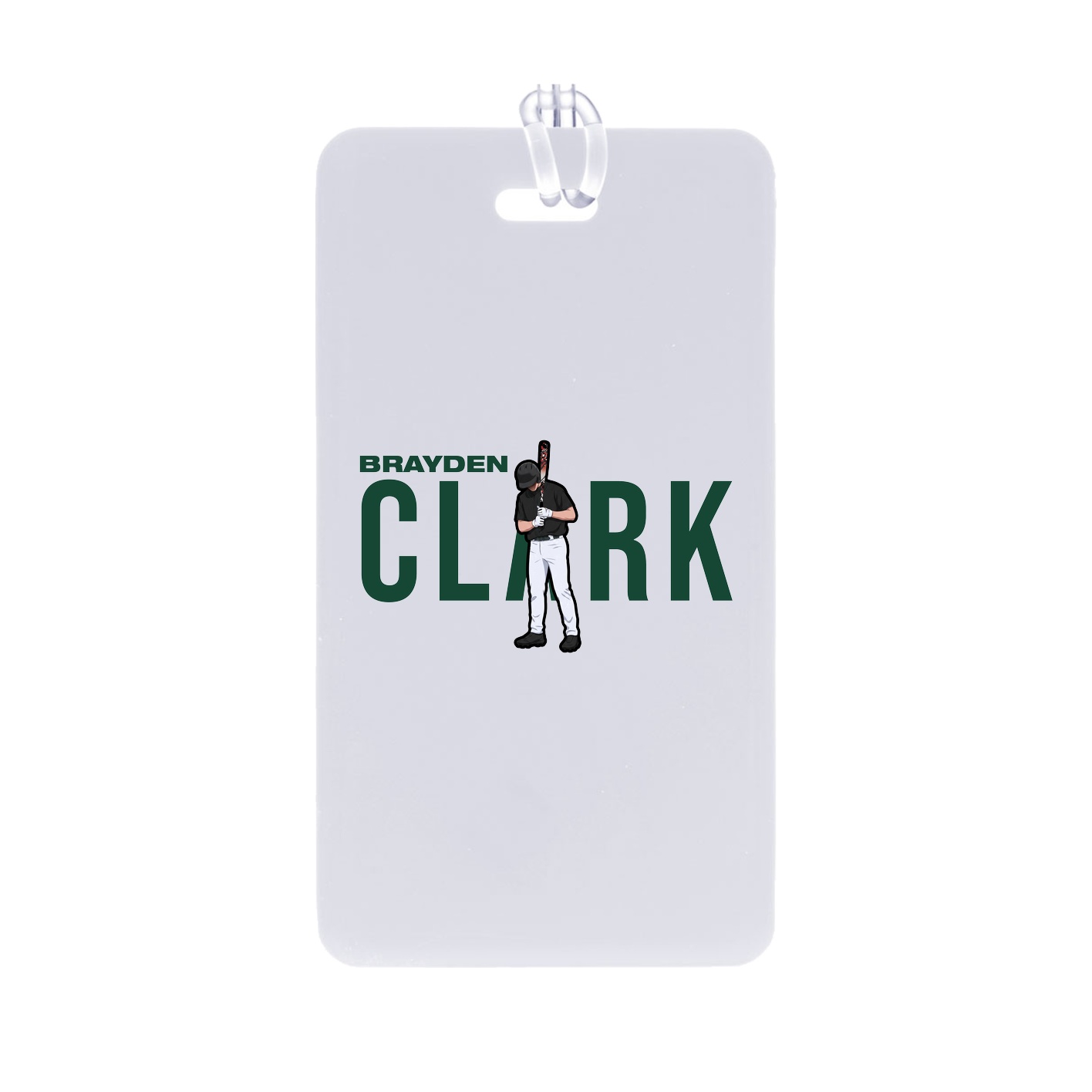 Bag Tag — Player Name in Classic