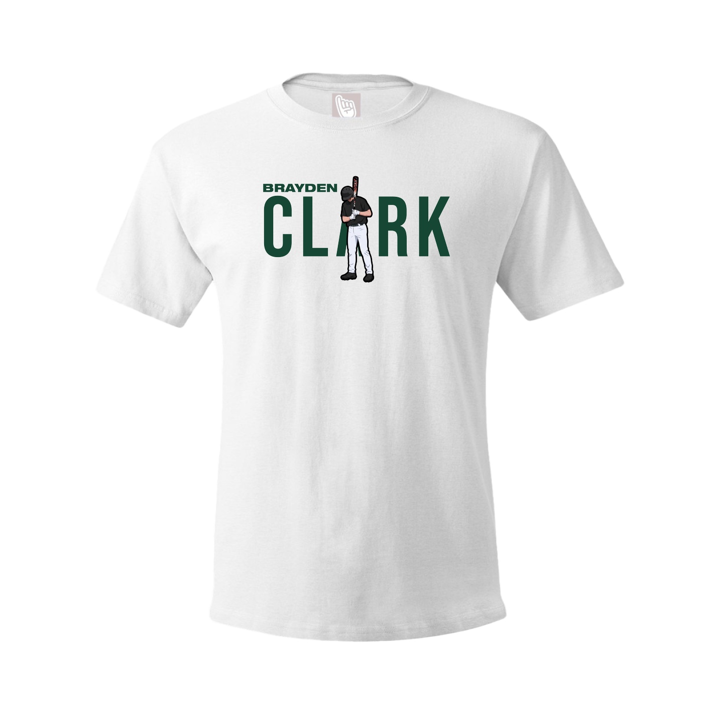Youth Tee — Player Name in White