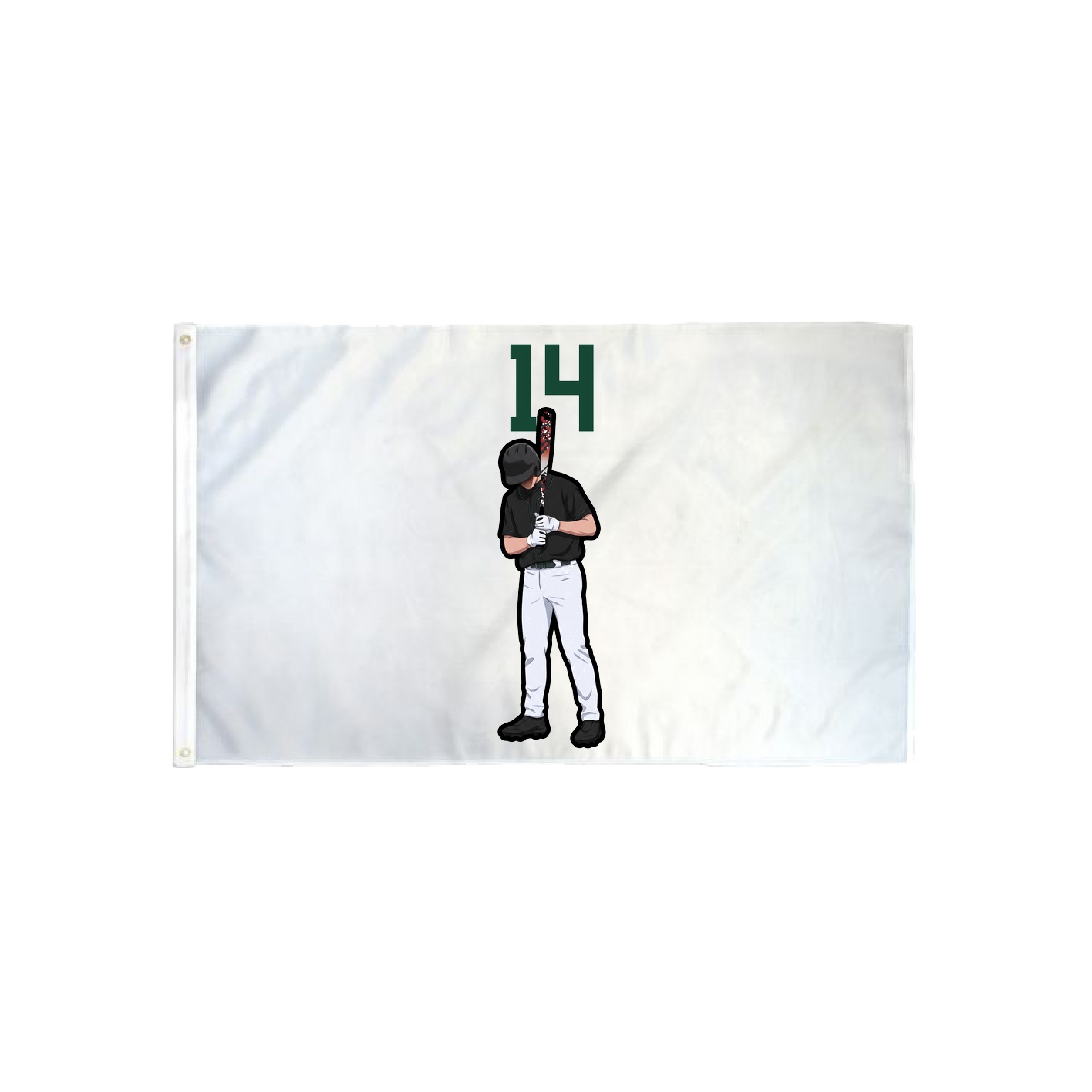 3x5 Flag — Number Top in Classic
