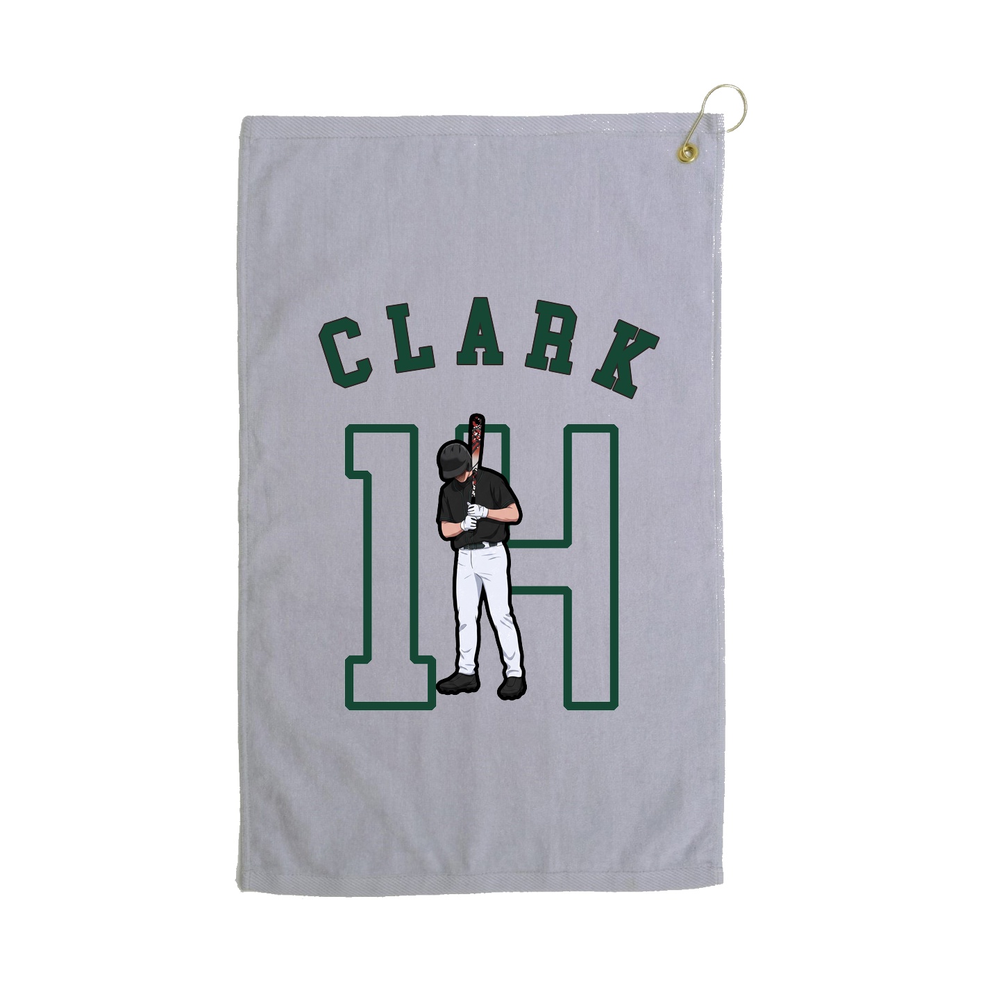 Golf Towel — Shirsey Arch in Grey