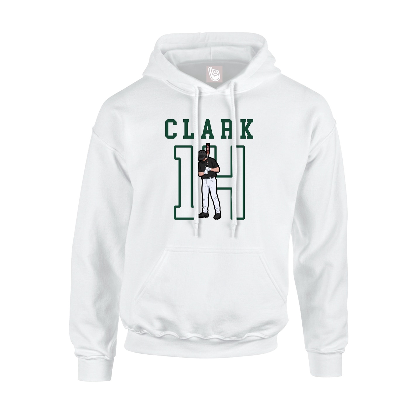 Youth Hoodie — Shirsey in White