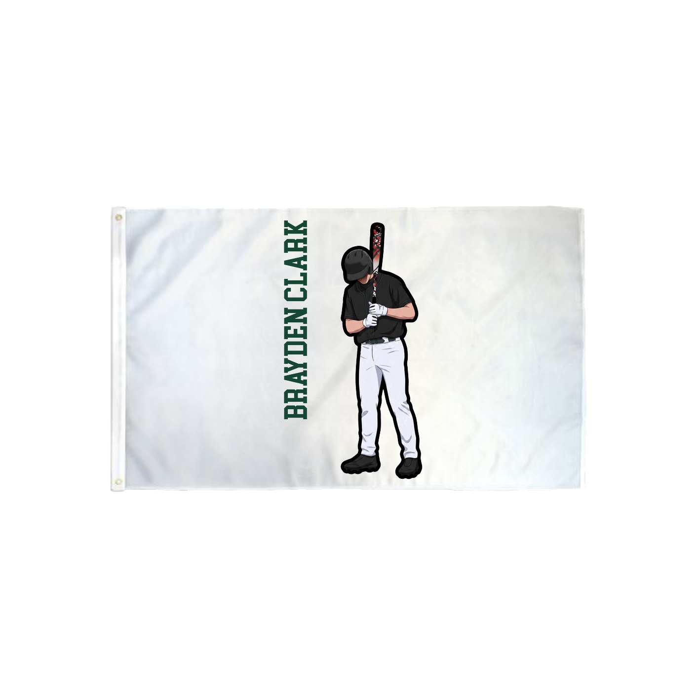 3x5 Flag — Name Vertical in Classic