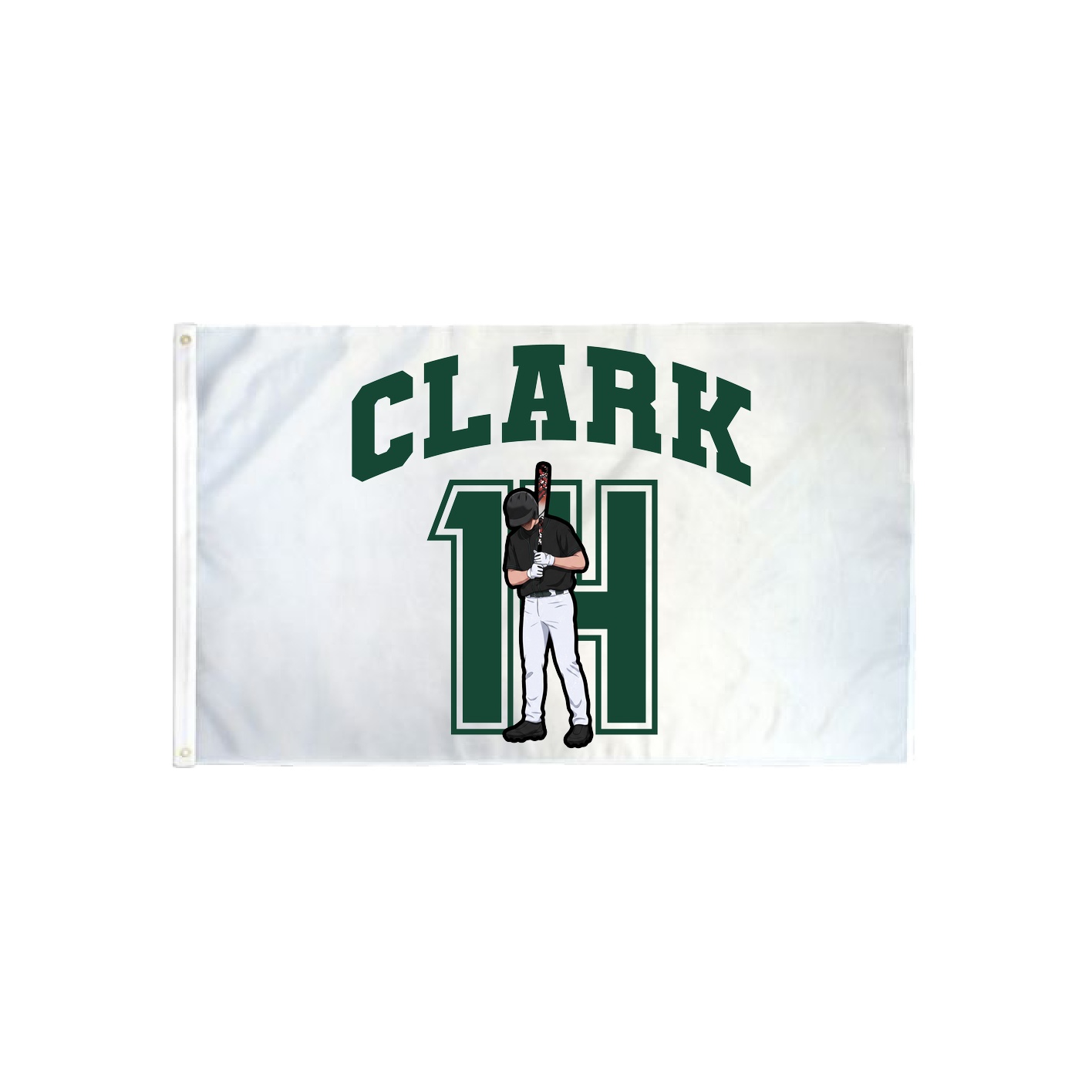 3x5 Flag — Number in Classic