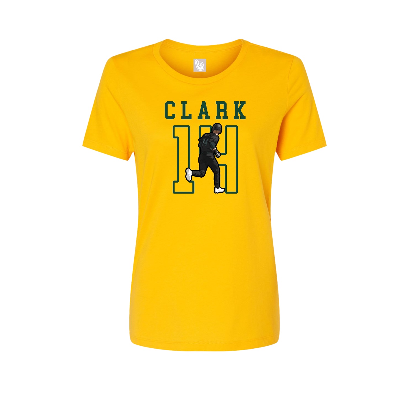 Fitted Women's Tee — Shirsey in Gold