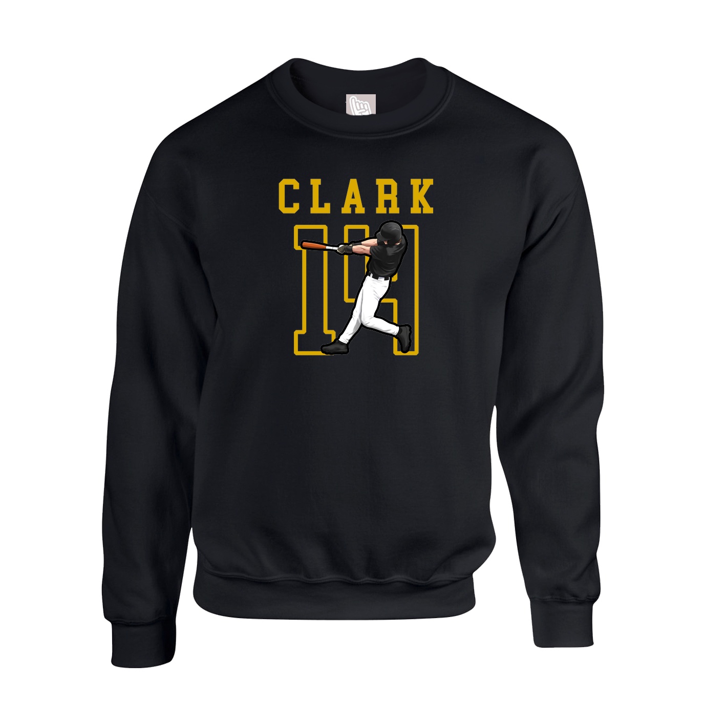 Fleece Crew — Shirsey in Black