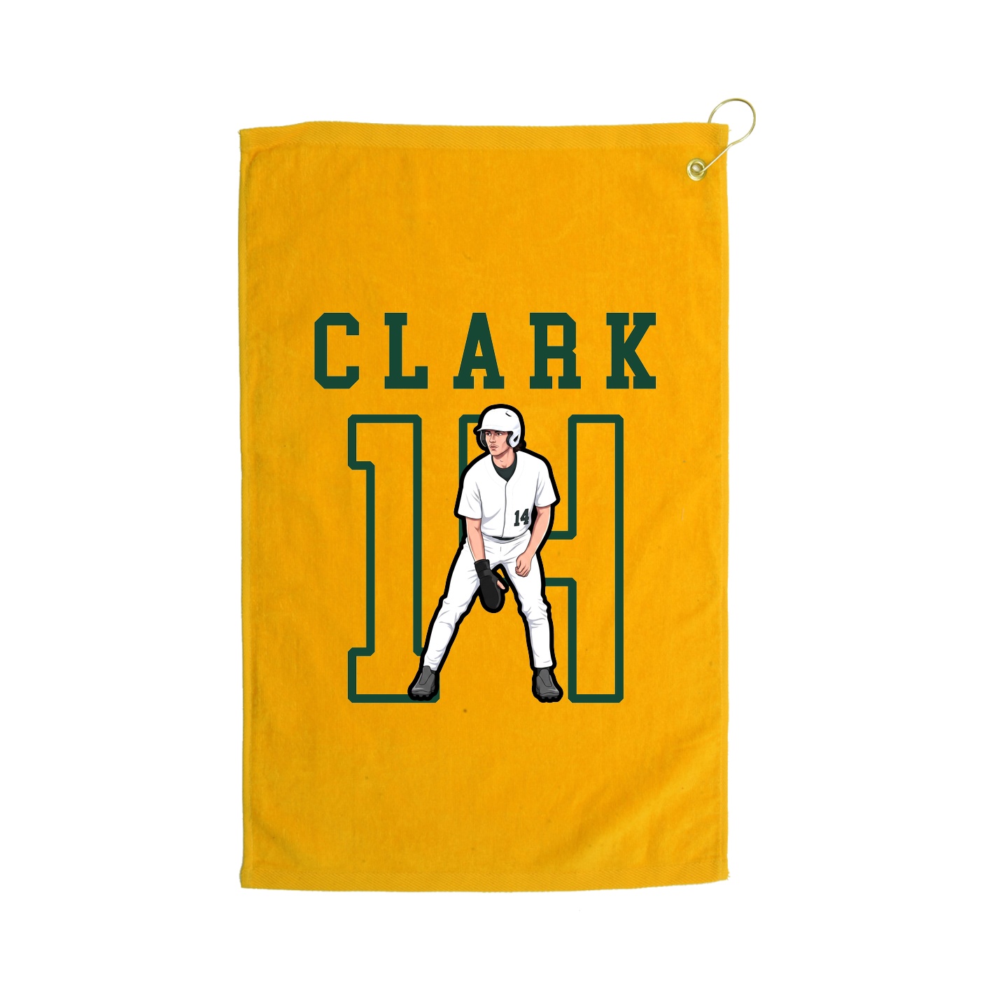 Golf Towel — Shirsey in Gold