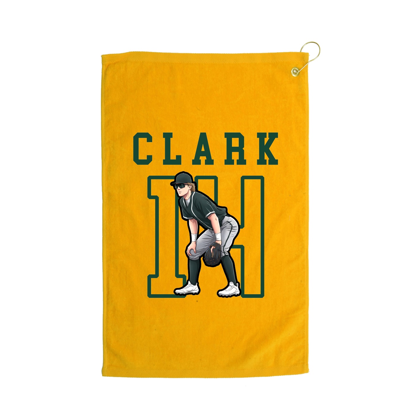Golf Towel — Shirsey in Gold