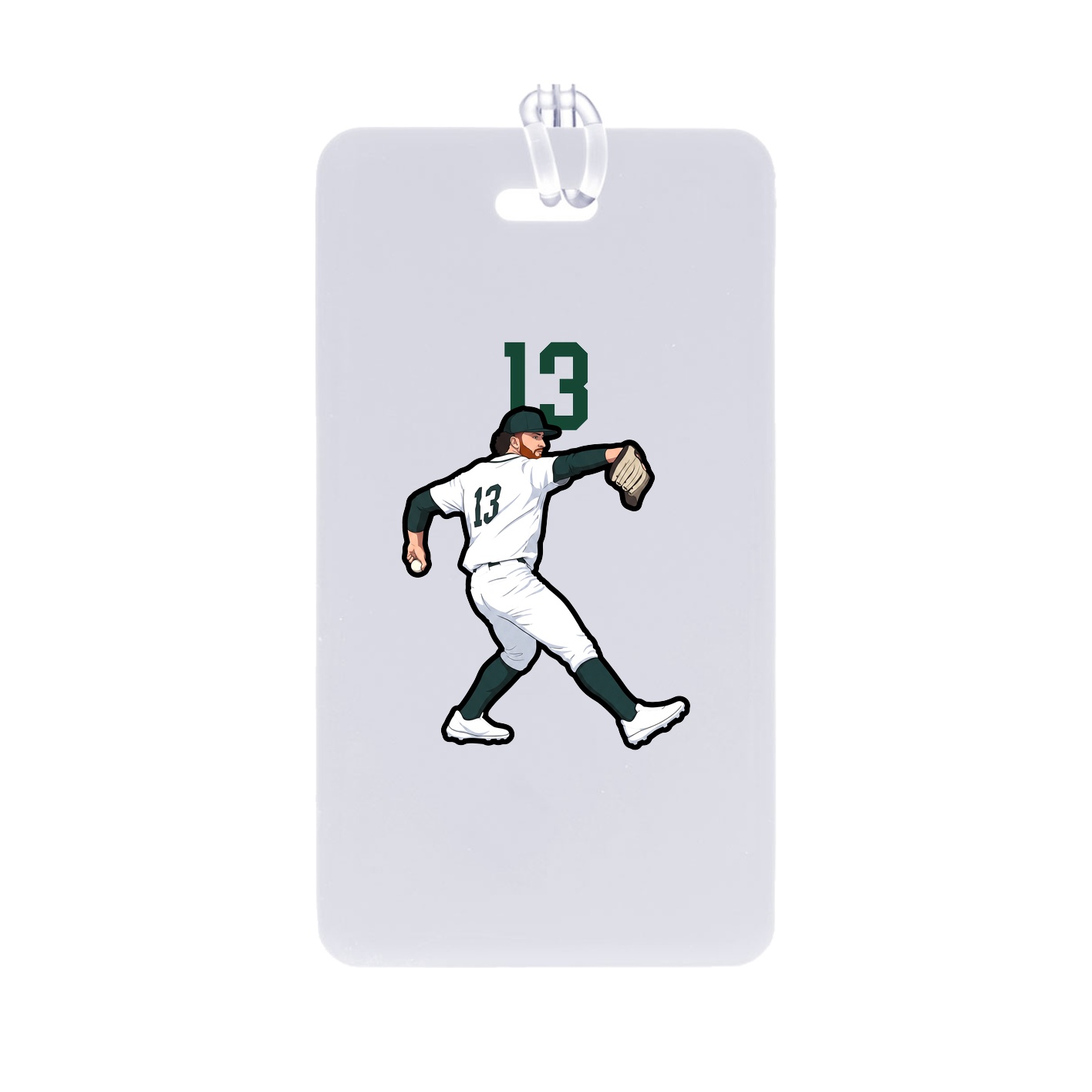 Bag Tag — Number Top in Classic