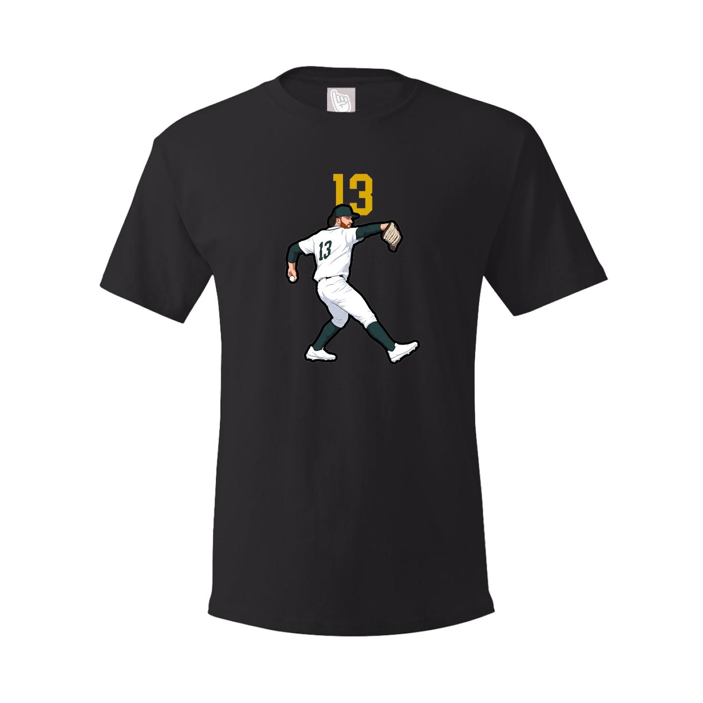 Tee — Number Top in Black