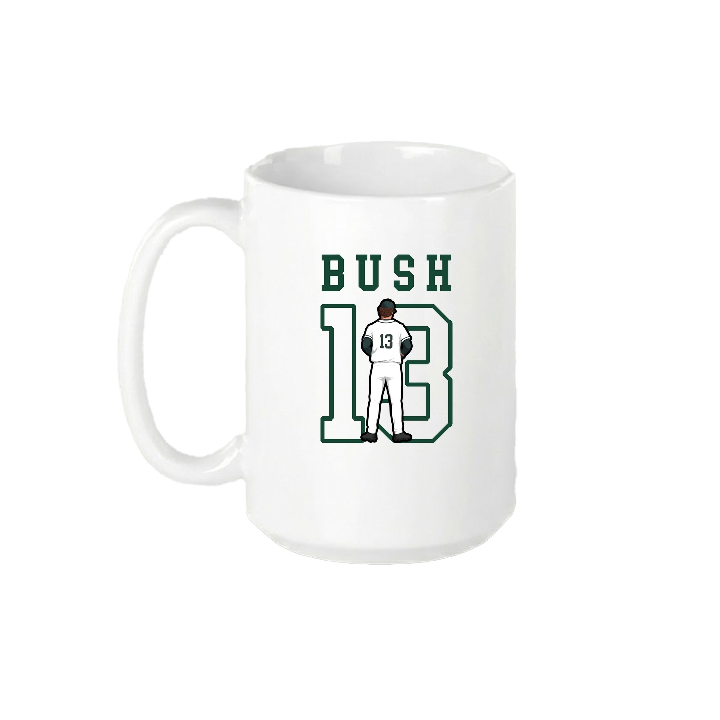 15oz Coffee Mug — Shirsey in White