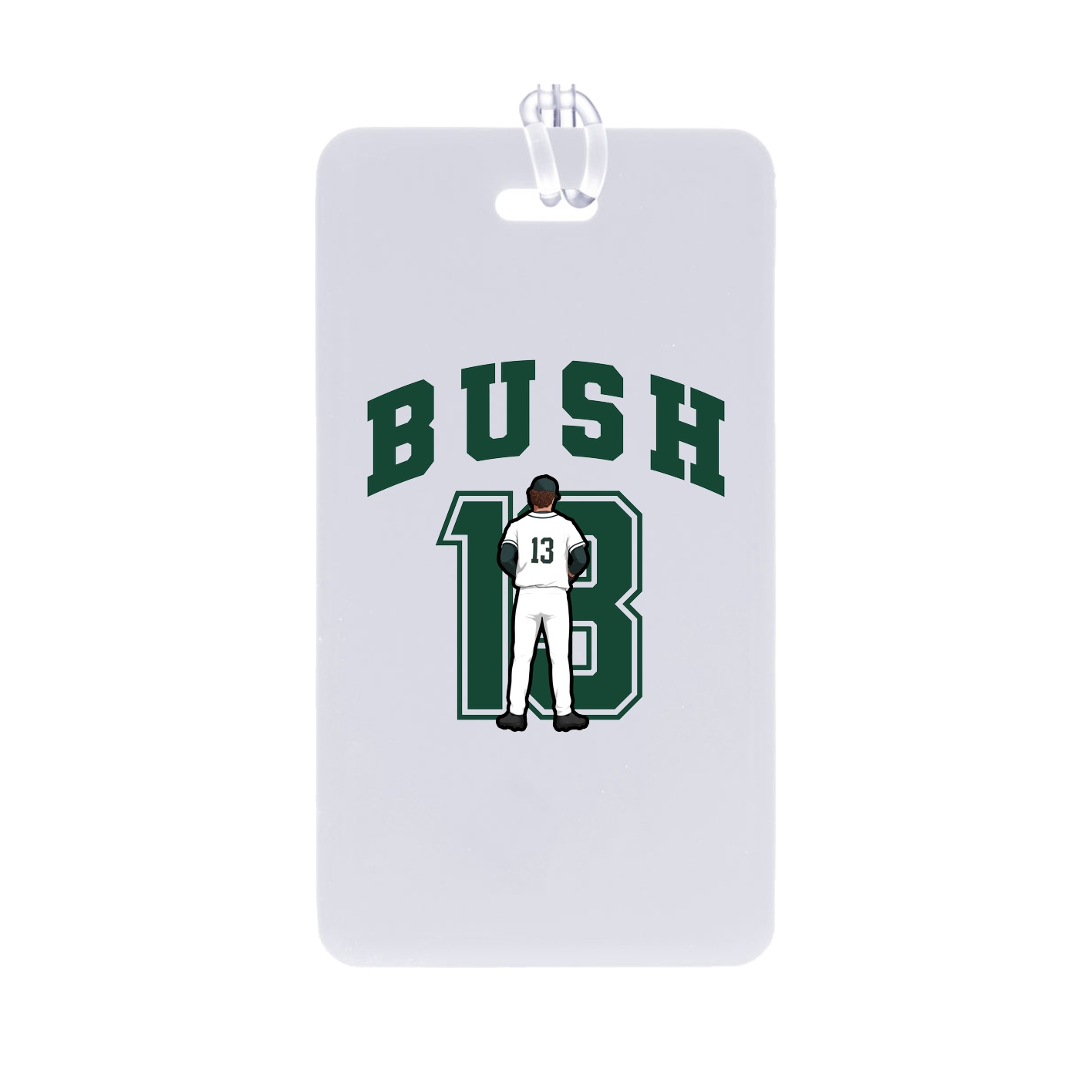 Bag Tag — Number in Classic