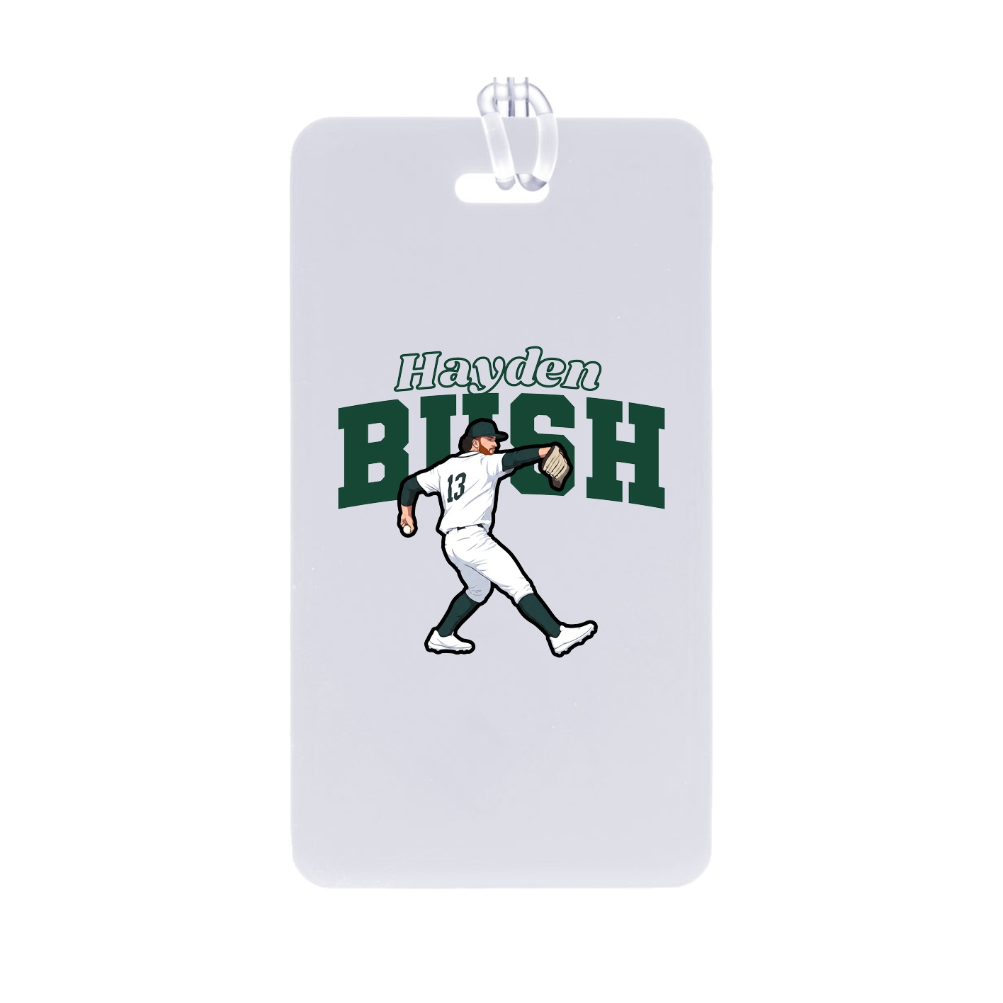 Bag Tag — Name Arch in Classic