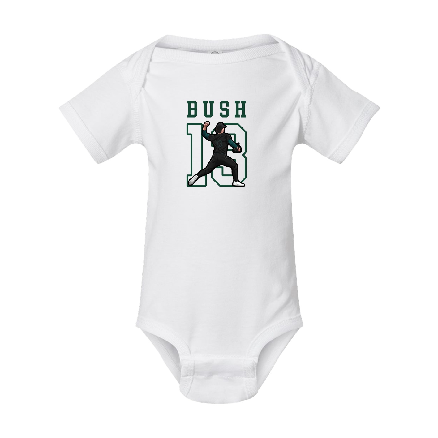 Baby Onesie — Shirsey in White
