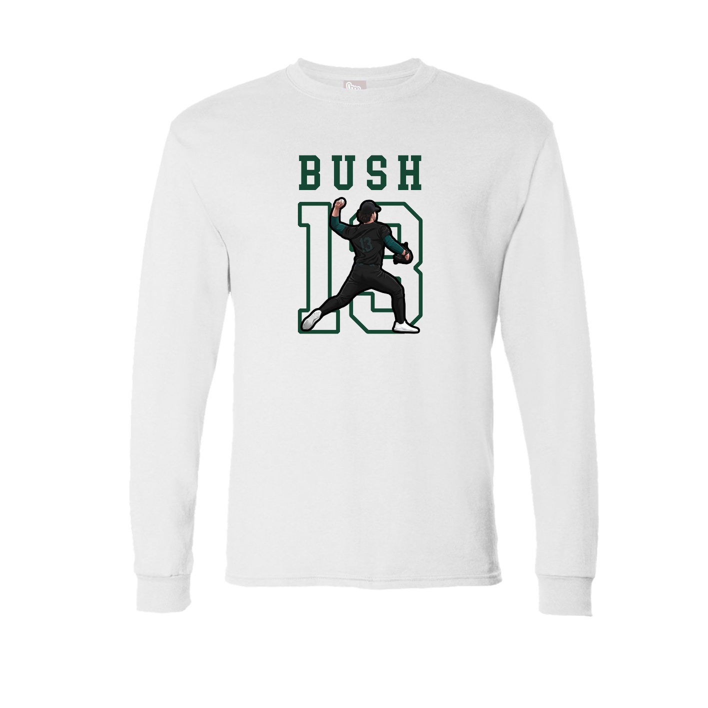 Long Sleeve Tee — Shirsey in White