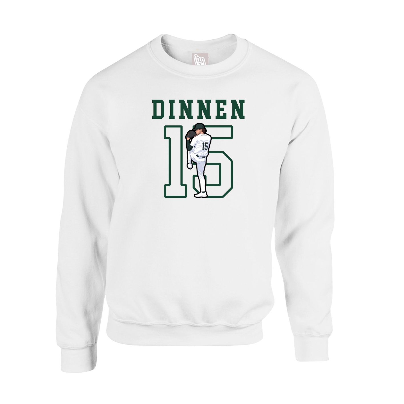 Fleece Crew — Shirsey in White