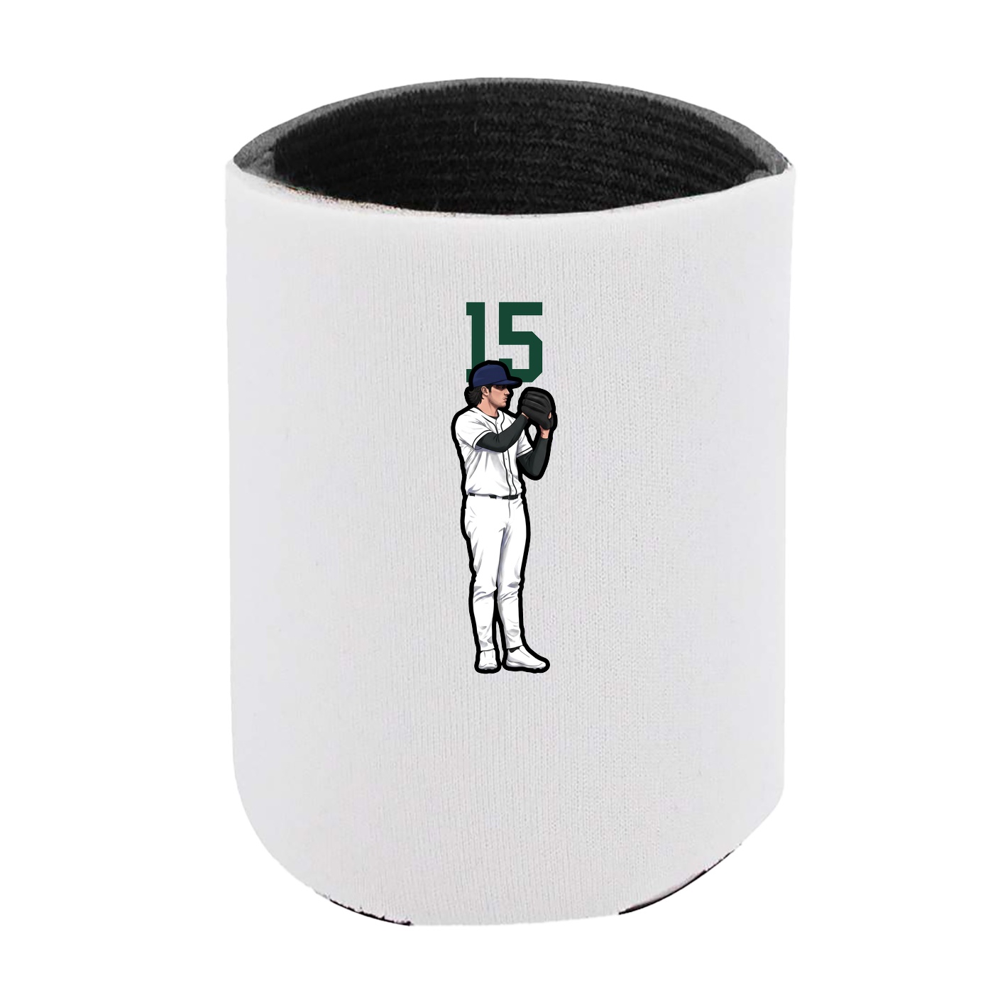 Can Holder — Number Top in White