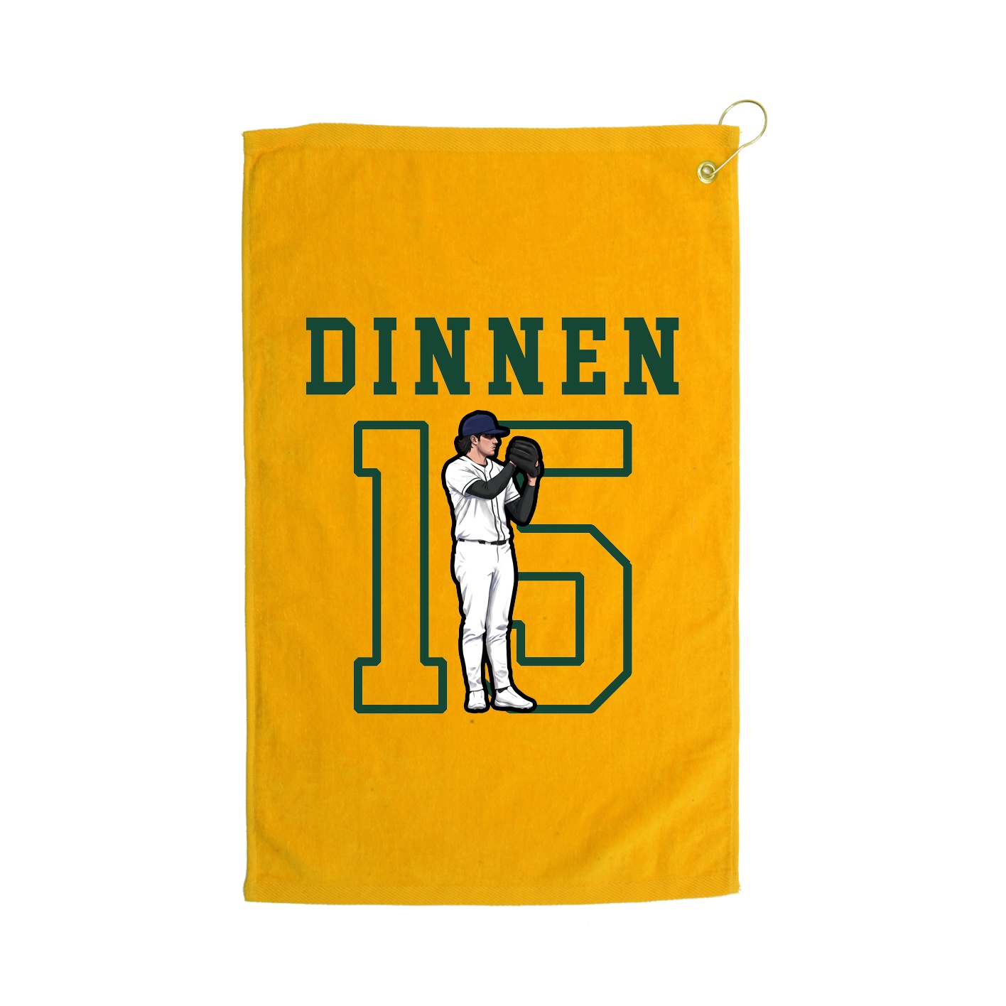 Golf Towel — Shirsey in Gold
