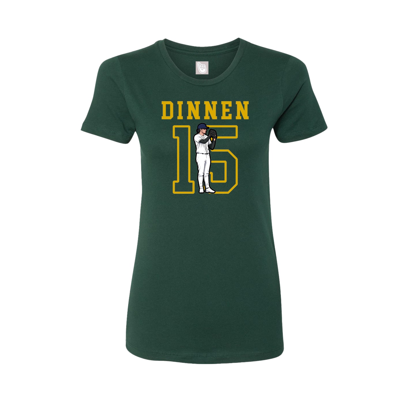 Fitted Women's Tee — Shirsey in Green