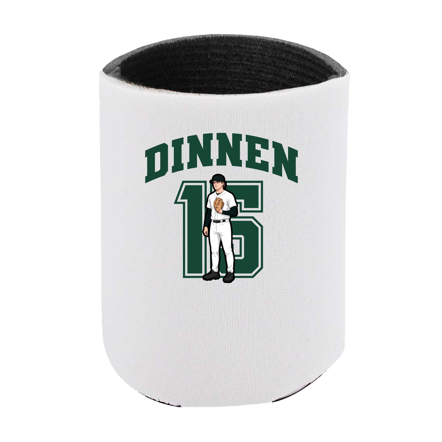 Can Holder — Number in White