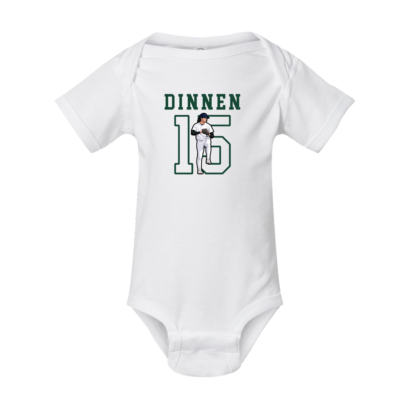 Baby Onesie — Shirsey in White