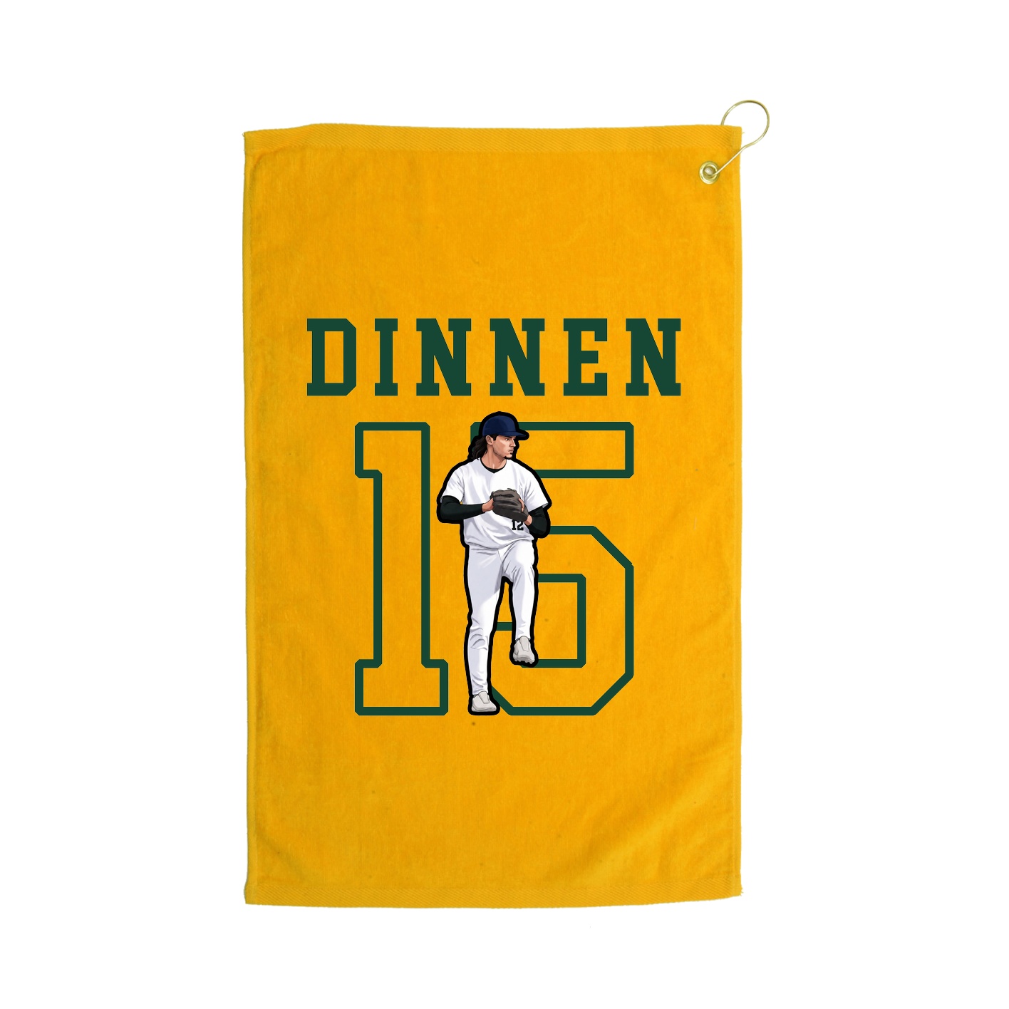 Golf Towel — Shirsey in Gold