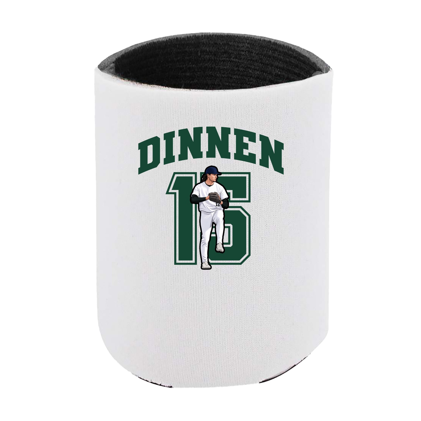 Can Holder — Number in White
