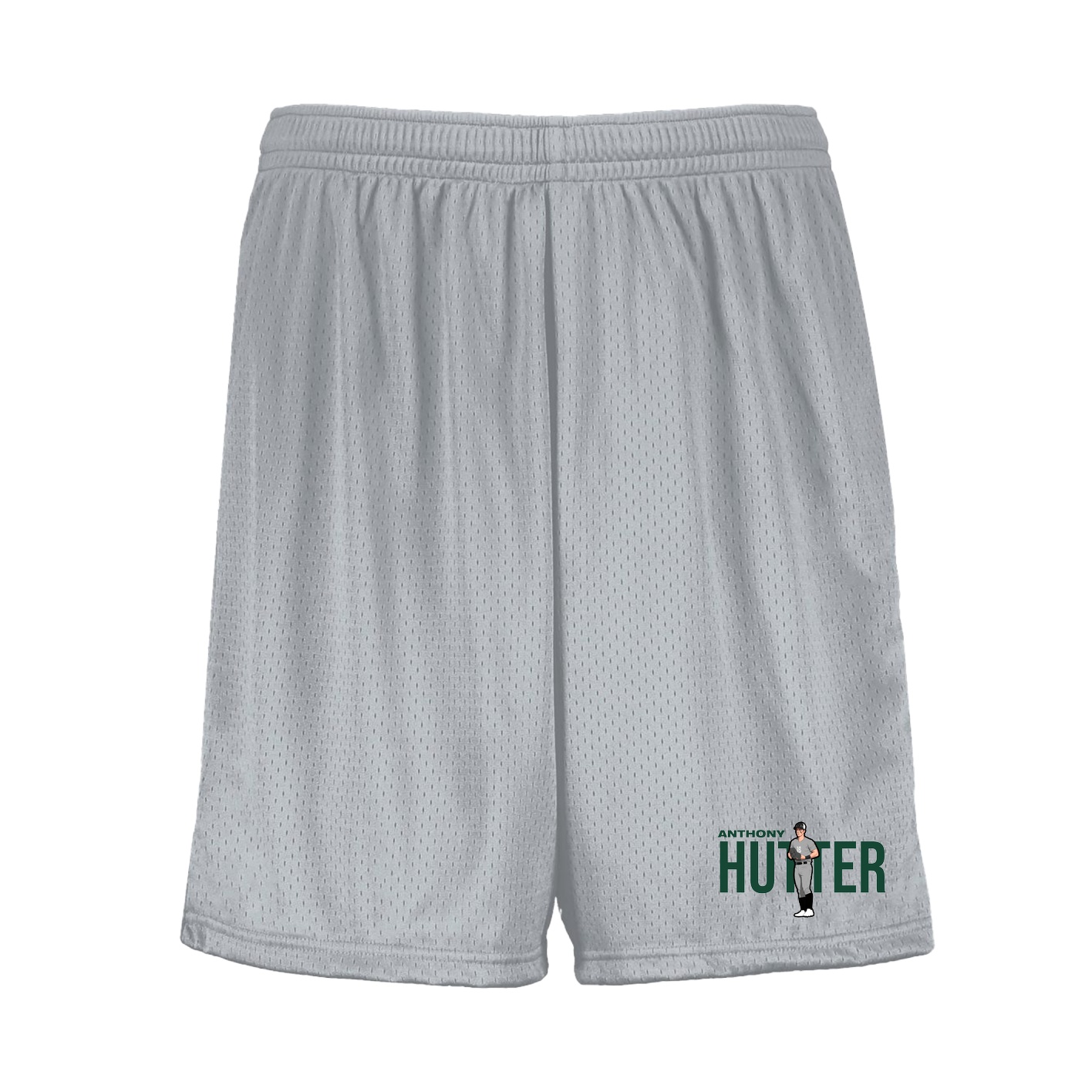 Shorts — Player Name in Silver