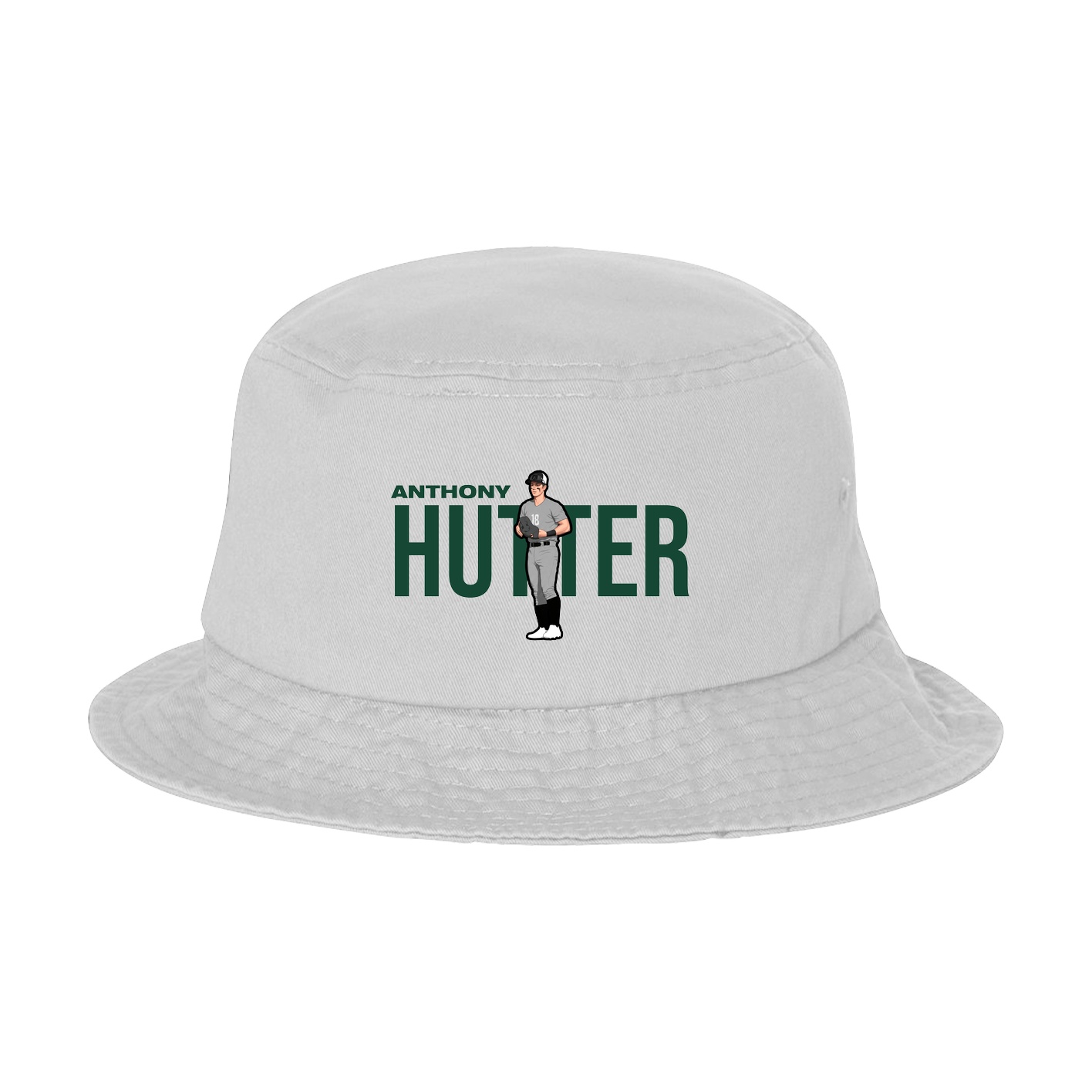 Bucket Cap — Player Name in White