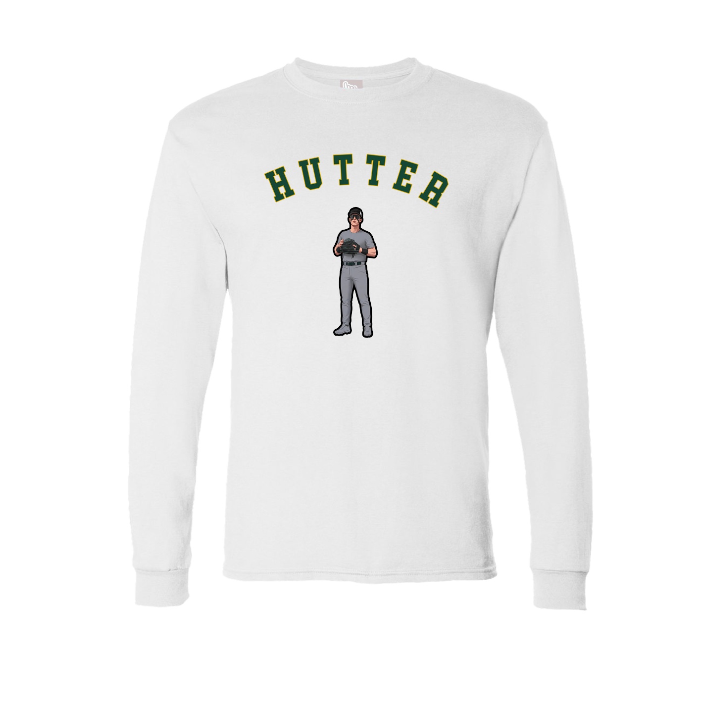 Long Sleeve Tee — Shirsey Arch in White
