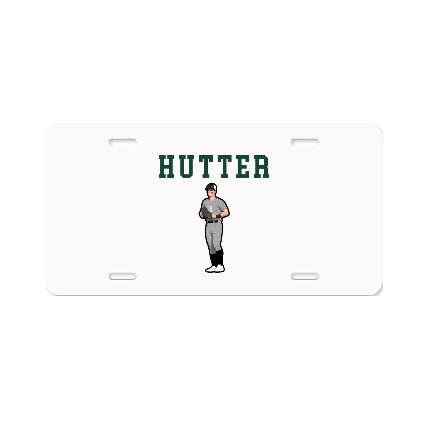 License Plate — Shirsey in Classic