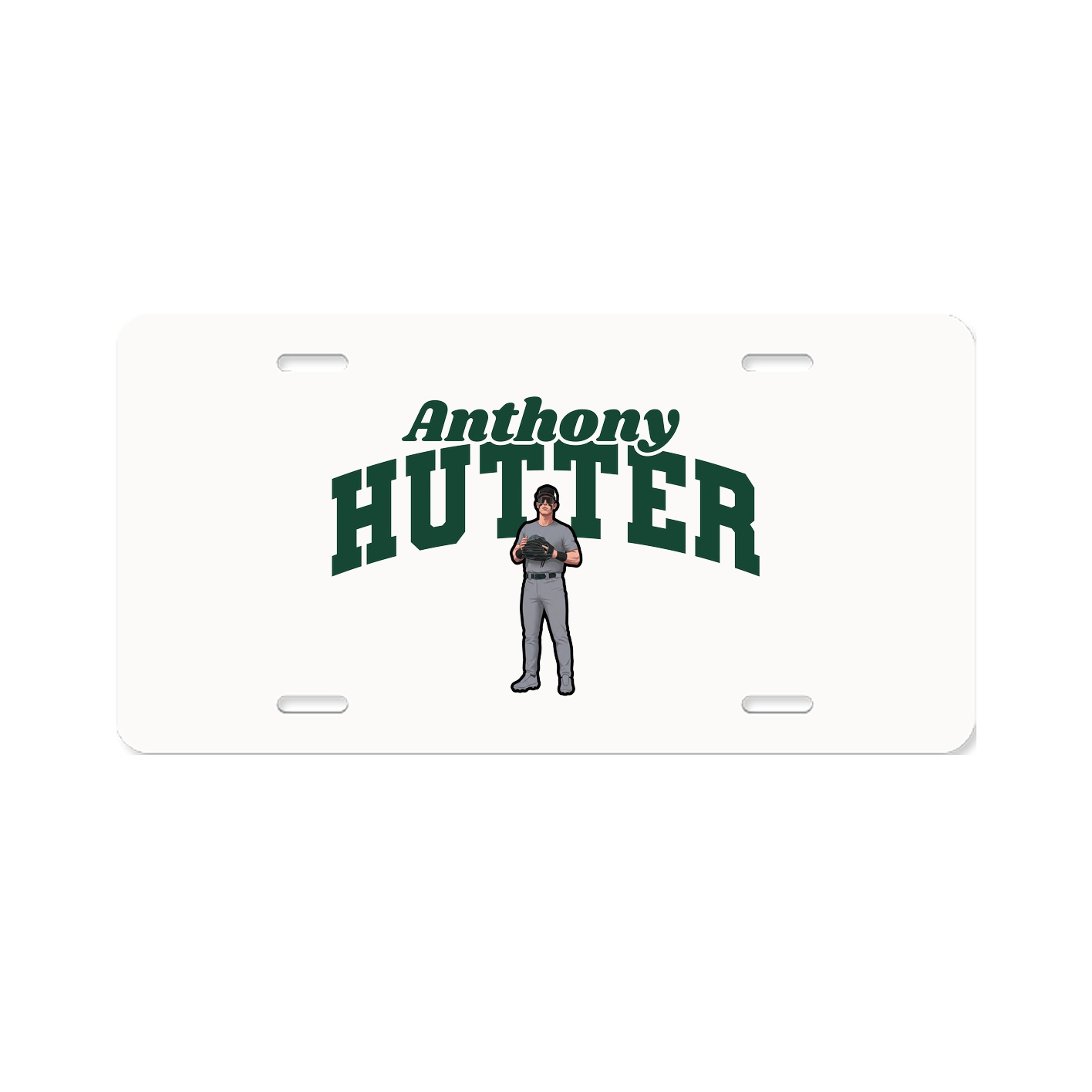 License Plate — Signature Arch in Classic