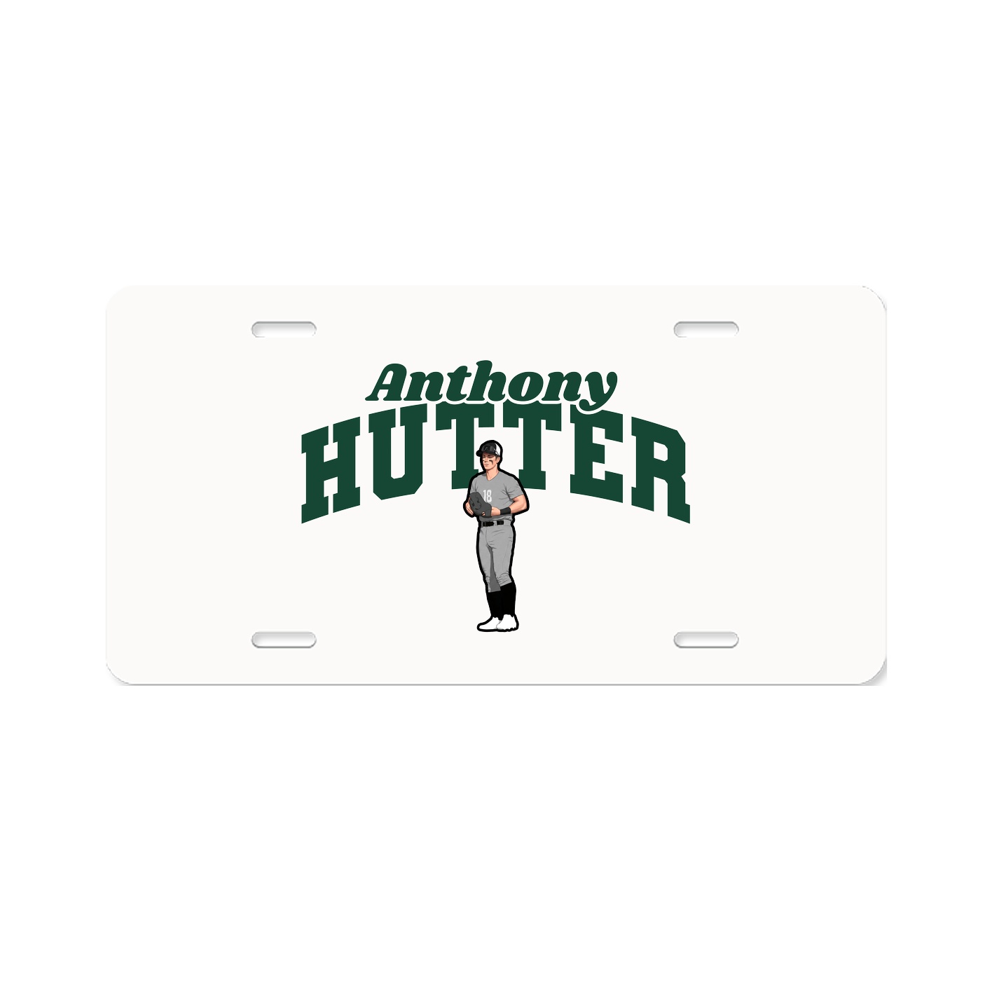 License Plate — Signature Arch in Classic