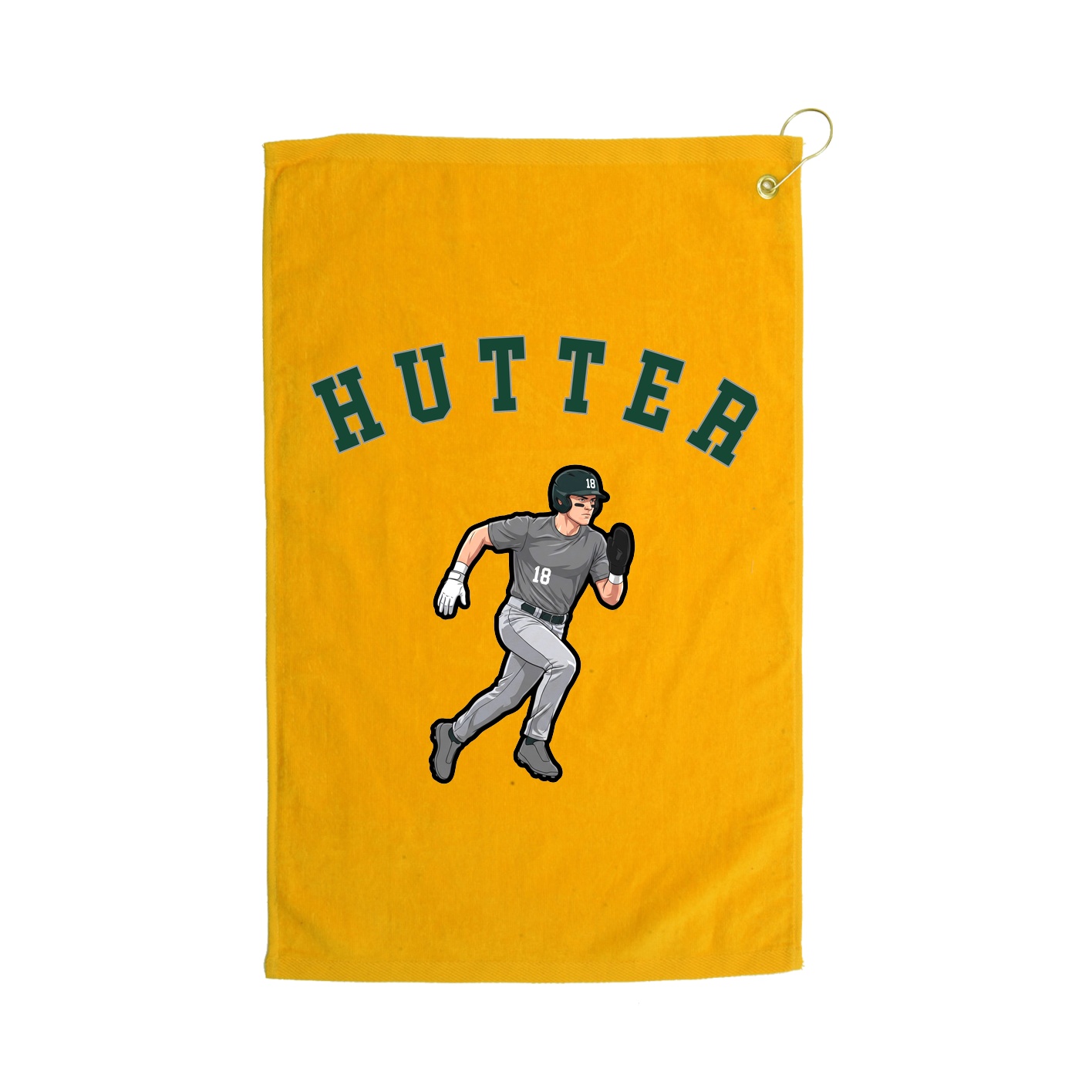 Golf Towel — Shirsey Arch in Gold