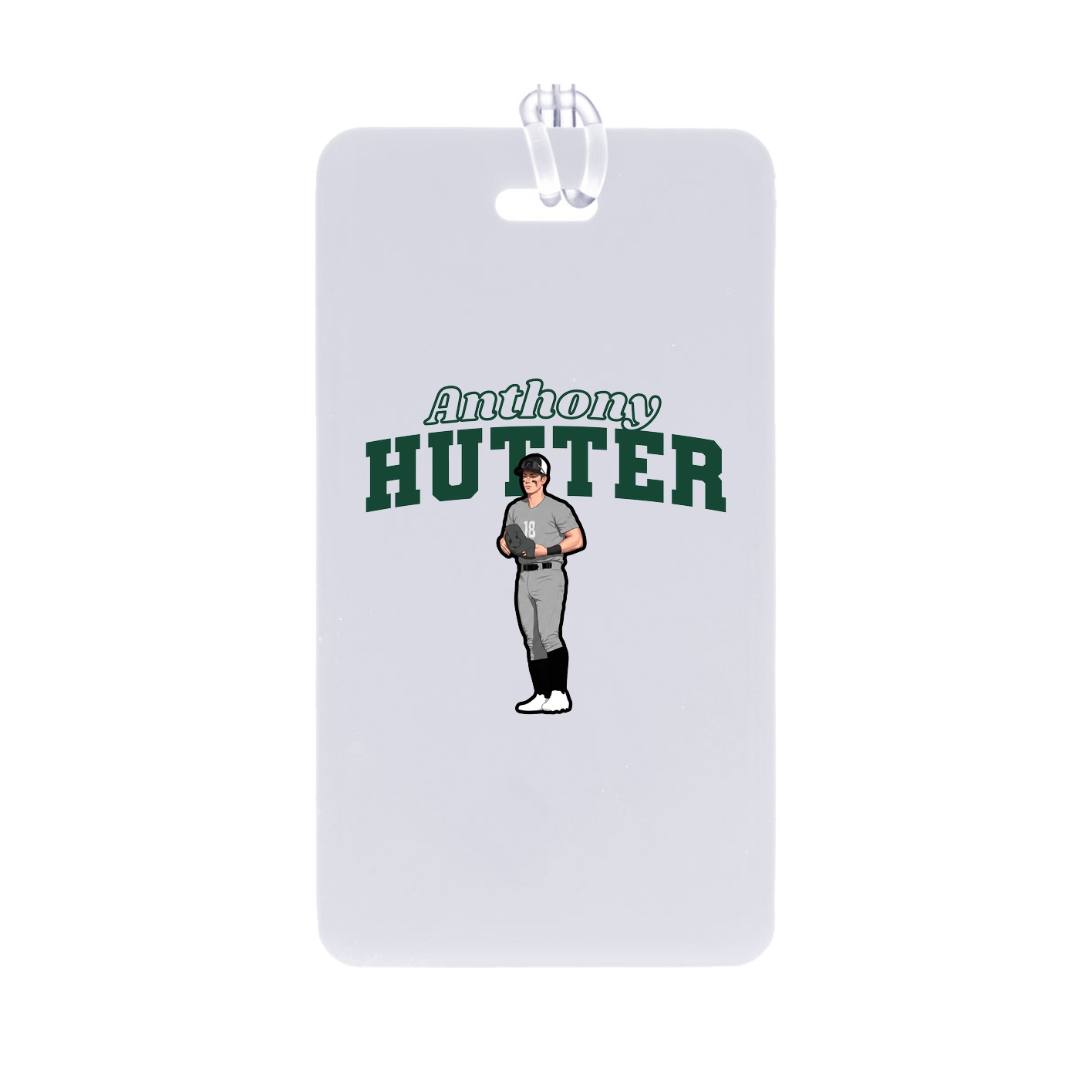 Bag Tag — Name Arch in Classic