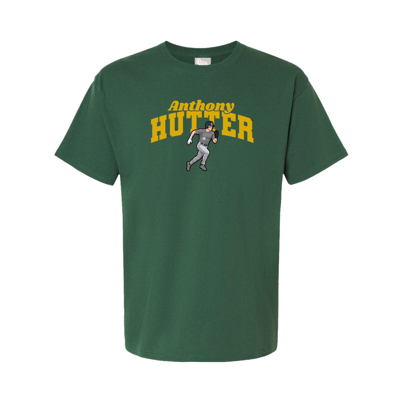 Youth Tee — Signature Arch in Green