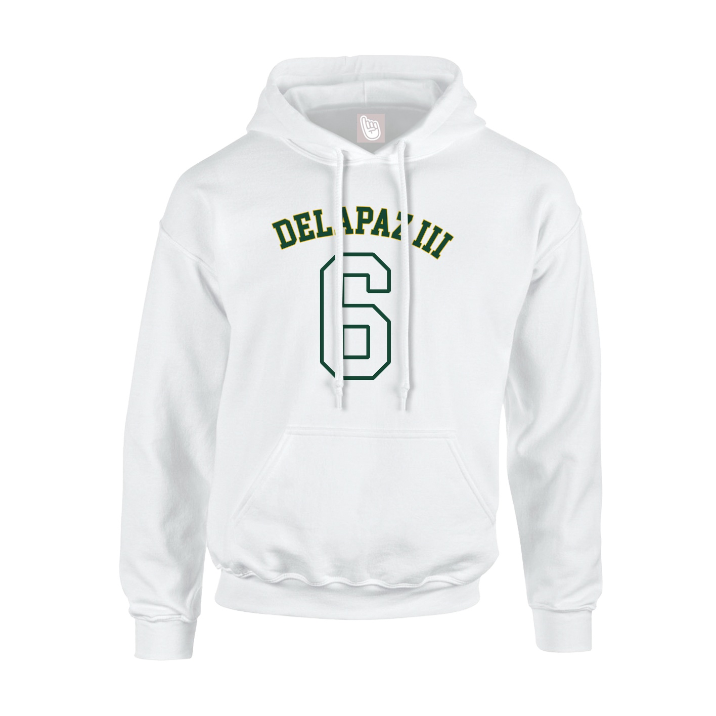 Hoodie — Shirsey Arch in White