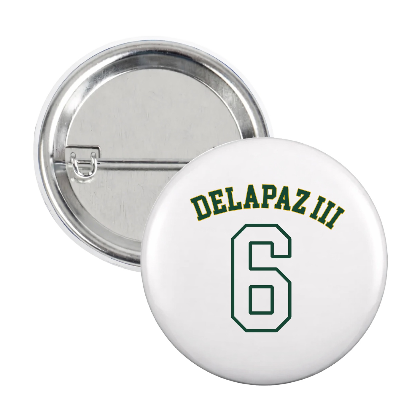 Game Day Button — Shirsey Arch in White