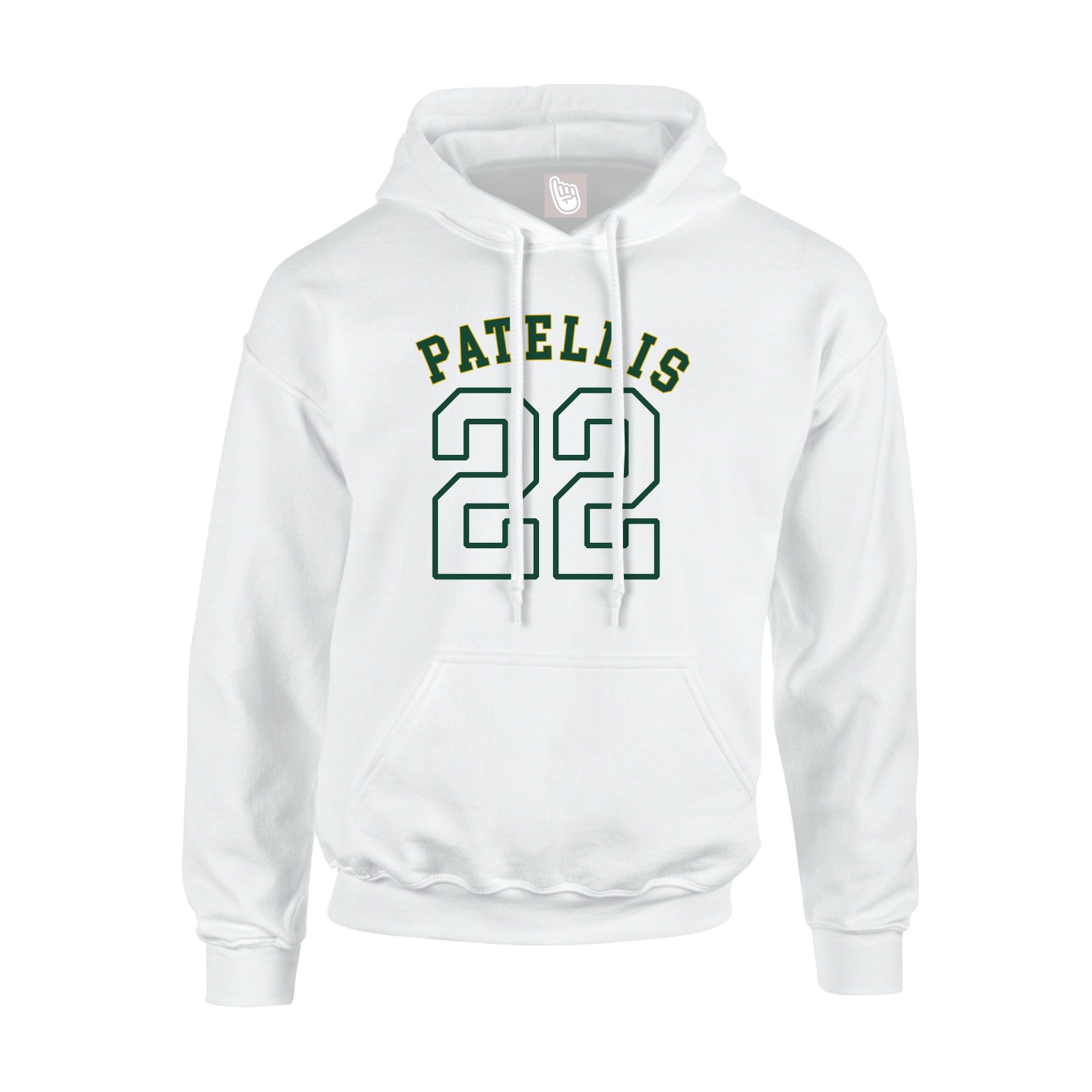 Hoodie — Shirsey Arch in White