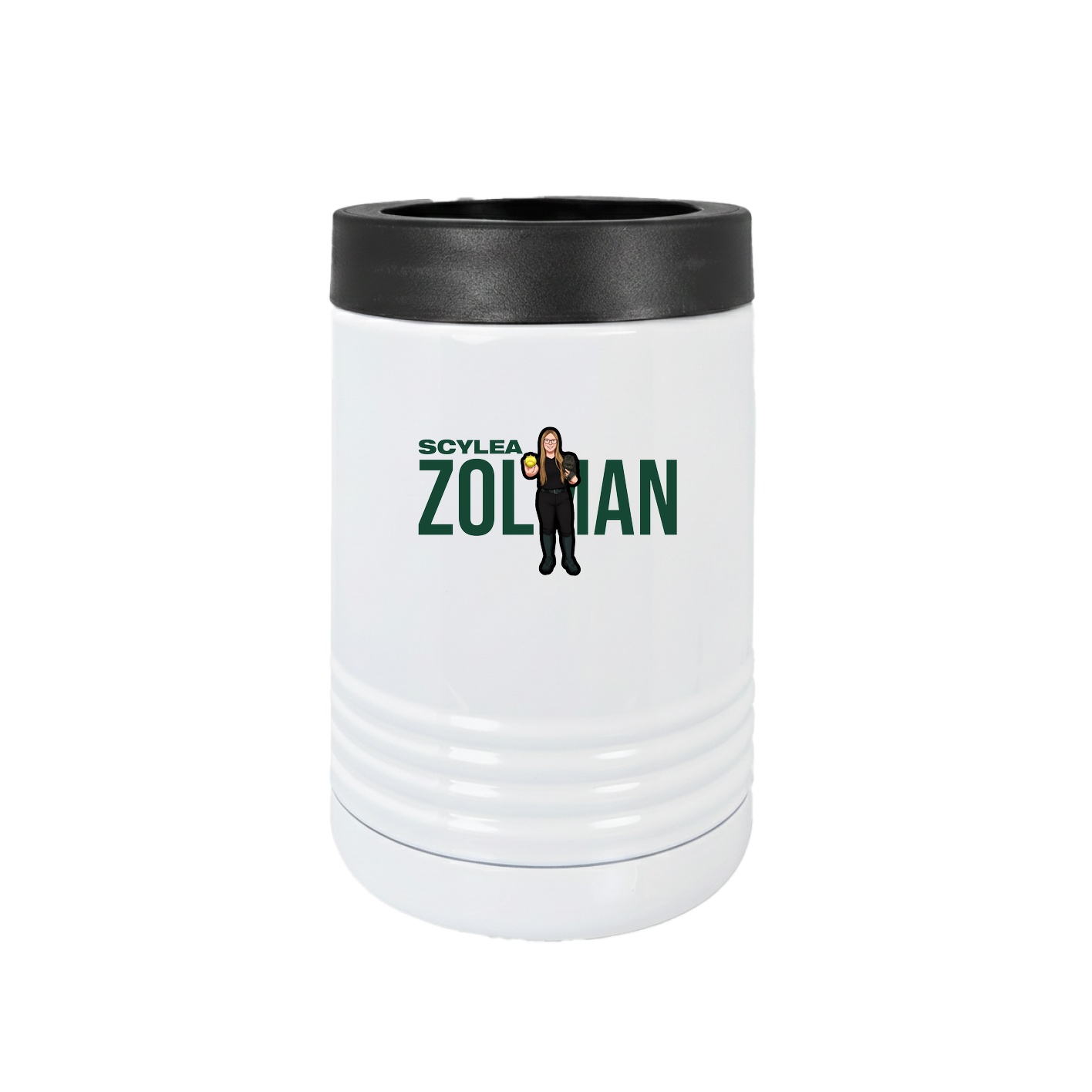 Beverage Holder — Player Name in White
