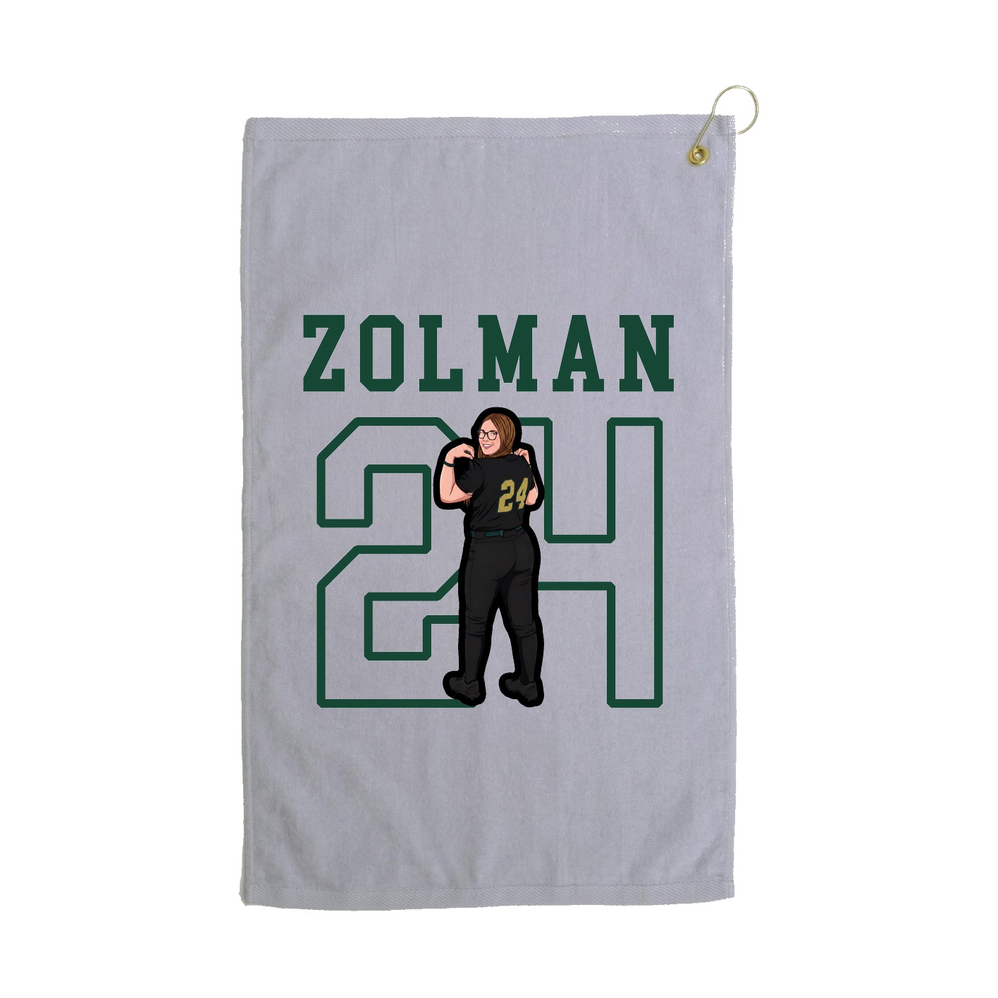 Golf Towel — Shirsey in Grey