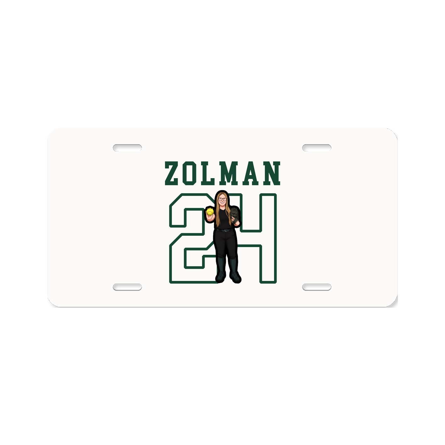 License Plate — Shirsey in Classic