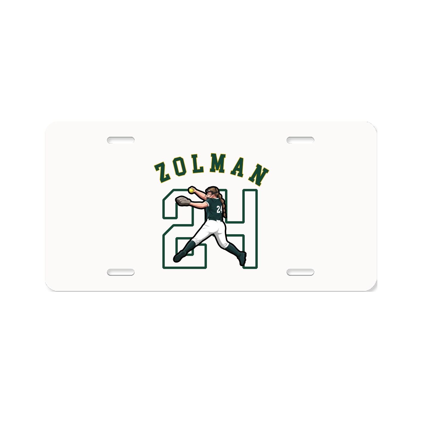 License Plate — Shirsey Arch in Classic
