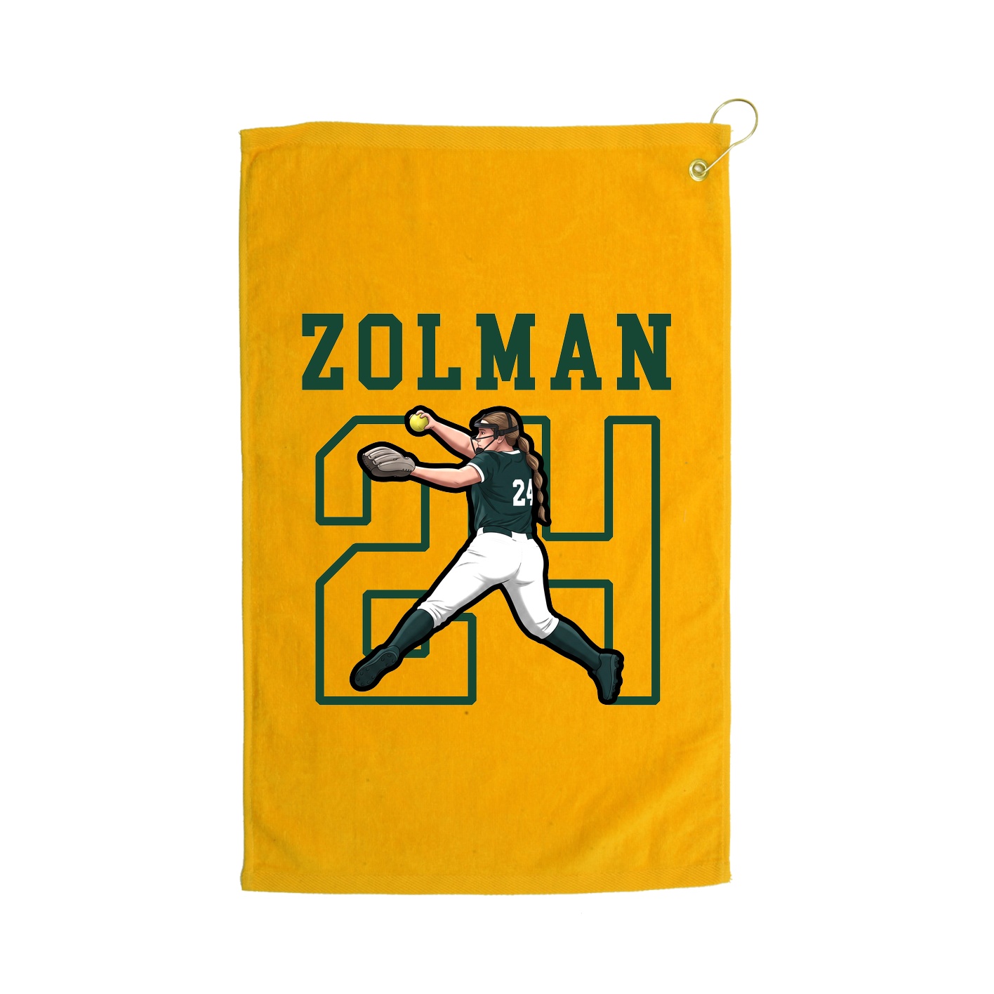 Golf Towel — Shirsey in Gold