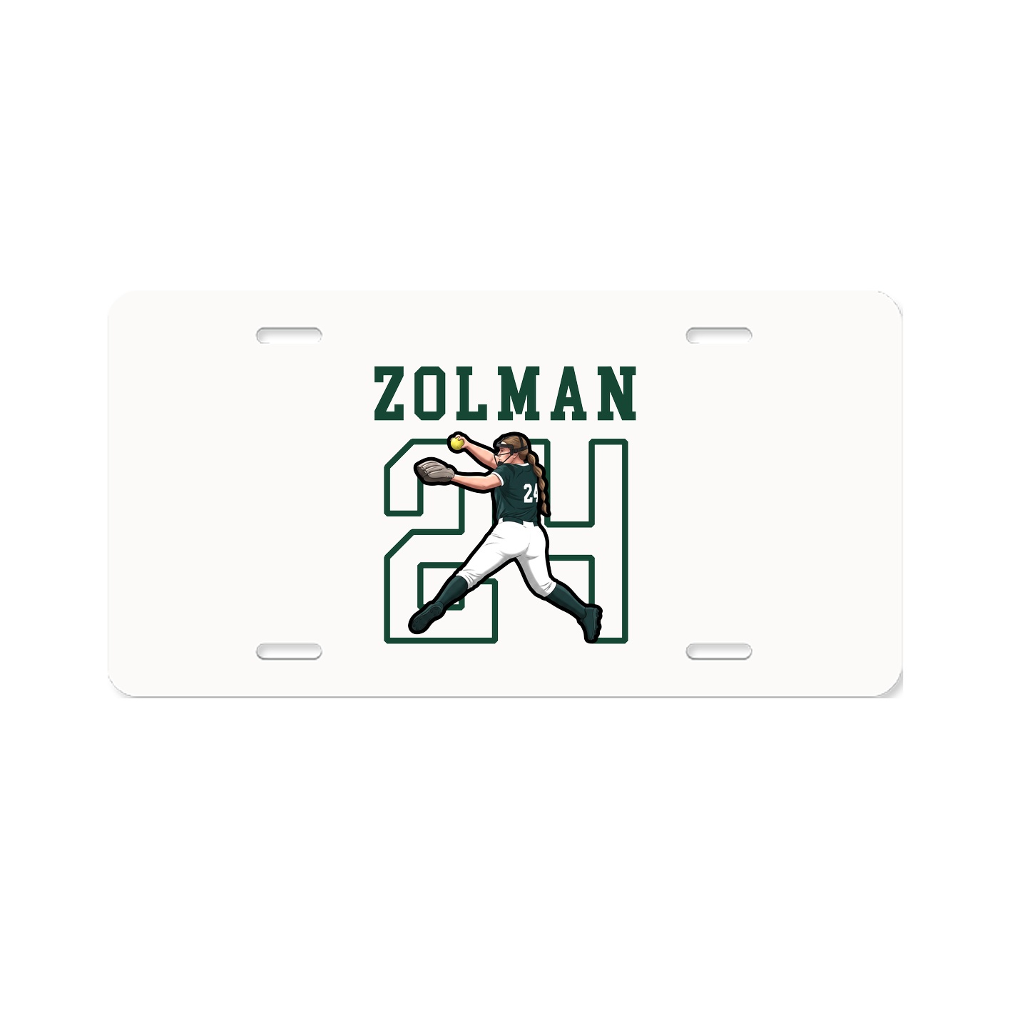 License Plate — Shirsey in Classic