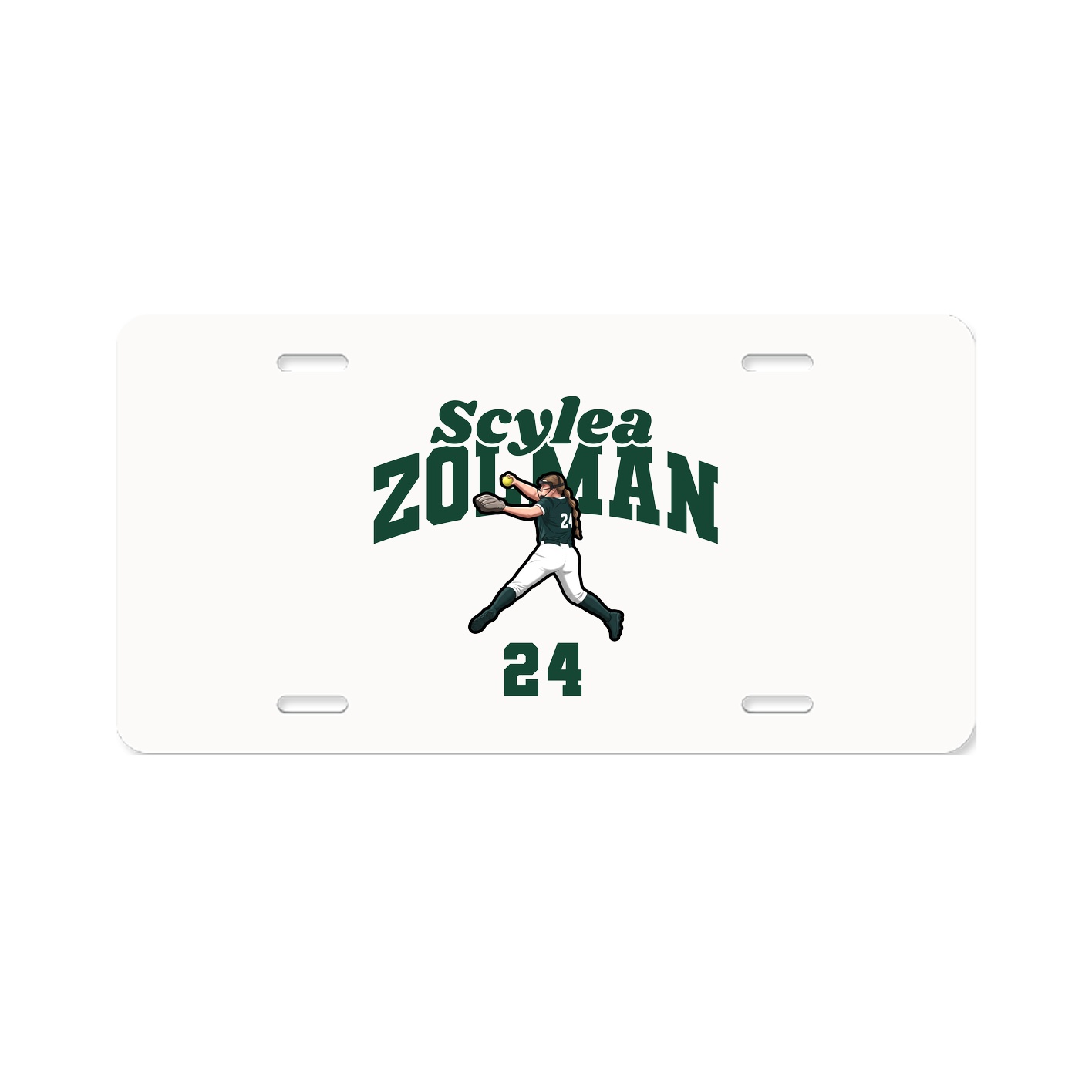 License Plate — Signature Arch in Classic