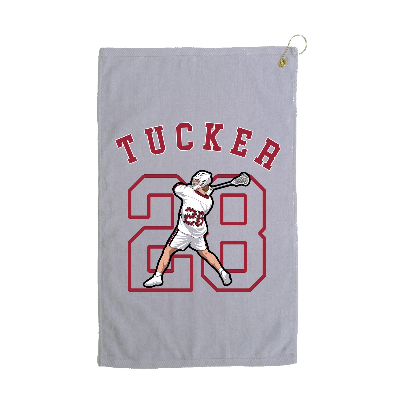 Golf Towel — Shirsey Arch in Grey