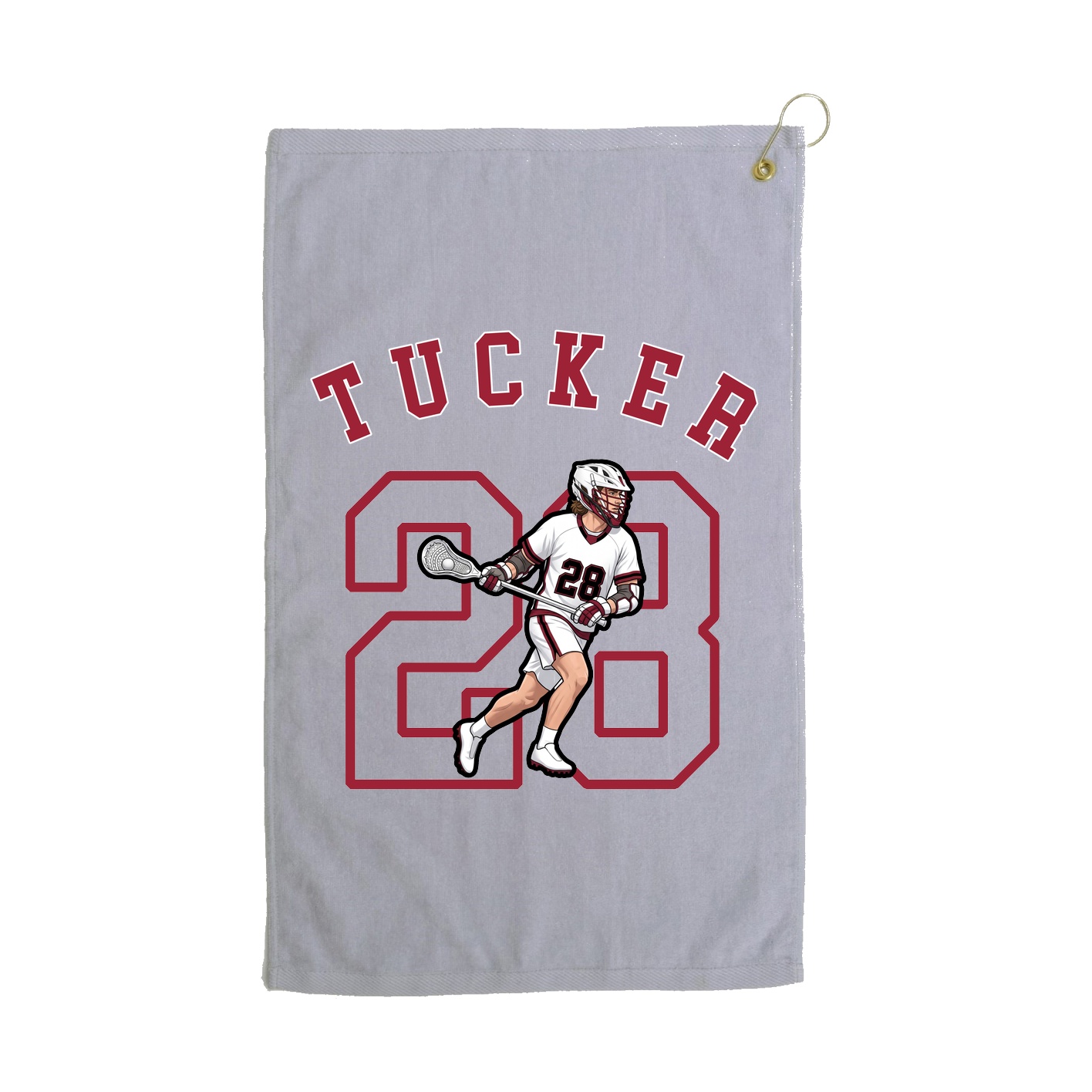 Golf Towel — Shirsey Arch in Grey